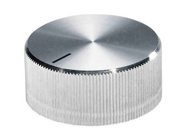 OKW A1432261 Nuppi Alumiini (Ø x K) 32,8 mm x 14,4 mm 1 kpl 1 kpl