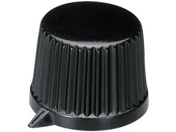 OKW A1613560 Nuppi Musta (Ø x K) 19,9 mm x 15,5 mm 1 kpl 1 kpl
