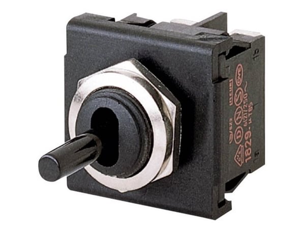 Marquardt 1822.1101 Keinukytkin 250 V/AC 6 A 2 x Off/On IP40 Klikkaava 1 kpl