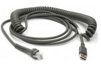 Datalogic - USB-kabel - USB (hane) - 5 m - lindad