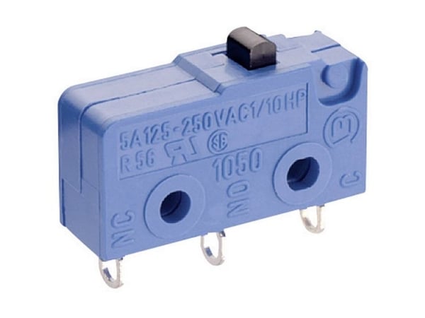 Marquardt mikrokontakti 1050.5702 250 V/AC 5 A 1 x On/(On) painikkeen pää 1 kpl