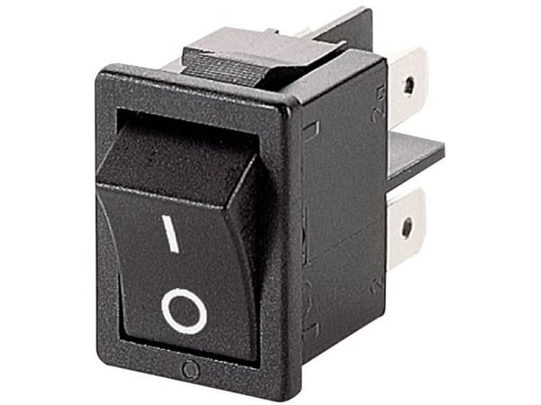 Marquardt 1858.0103 Keinukytkin 1858.0103 250 V/AC 10 A 2 x Off/On IP40 Klikkaava 1 kpl
