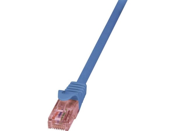 LogiLink 3m Cat.6 U/UTP, 3 m, Cat6, U/UTP (UTP), RJ-45, RJ-45, Blå