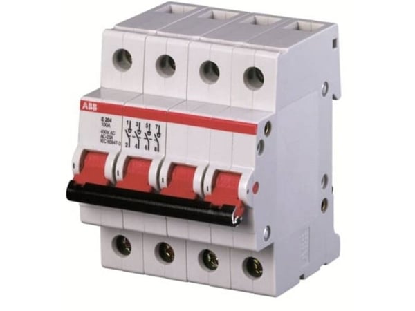 ABB 2CDE284001R0100 E204/100R Lastbrytare 4-polig