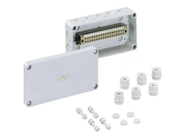 Spelsberg RKK 4/07-7x4² Rivikaappi 94 x 94 x 57 Polystyreeni (EPS) Harmaa 1 kpl