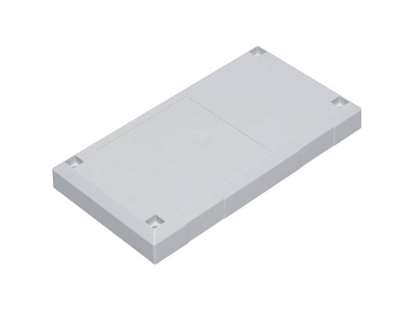TRU COMPONENTS ESU 1200 Pistorasia 125 x 67 x 50 Polykarbonaatti , ABS Vaaleanharmaa 1 kpl