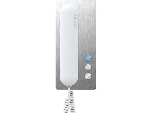 Intern telefon analog rustfritt stål/hvit HTA 811-0 E/W (200044628-00)