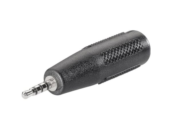 BKL Electronic 1102056, 2.5mm, 3.5mm, Musta