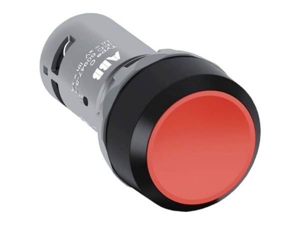 Monostabiili painike 22mm kovera 2Z punainen CP1-10R-20 1SFA619100R1021