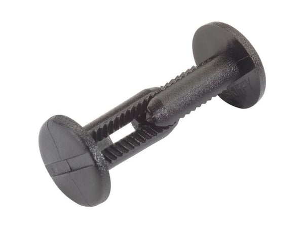 PB Fastener 096 0955 599 01-X ekspansjonsnagler hull-diam. 5,5 mm svart 10 stk