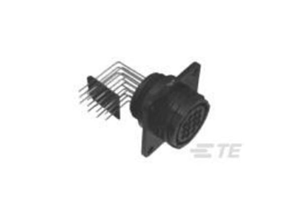 TE Connectivity 1-796387-2 stikkhus flange, rette kontakter samlet polantall: 24 serie (rundstiftforbindelse): CPC 1 stk