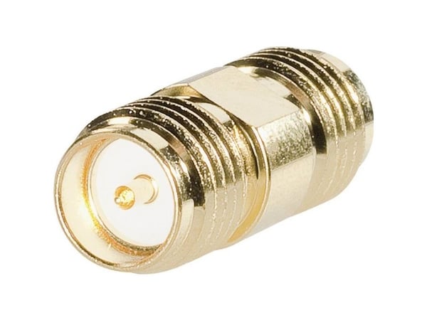 BKL Electronic 0419122, Hunstik/Hunstik, 50 ohm (O), kultainen