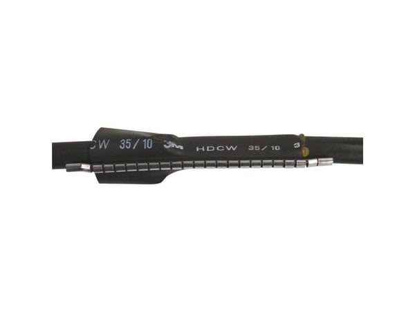 3M HDCW-80/25-250, Lämpökutisteputki, musta, 25 cm, 9,3 cm, 1 kpl, 2,5 cm