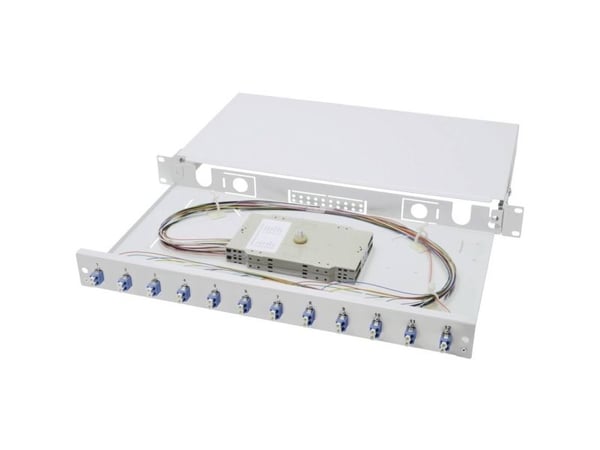 DIGITUS DN-96331/9 - Spleiseboks for fiberoptikk - 1U - 19"