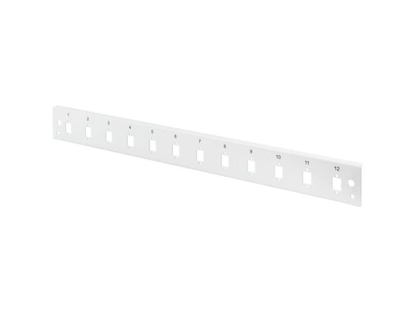 Digitus DN-96206-QL, Etupaneeli, Harmaa, 1U, Pyöreä, Turkki, LC-Duplex
