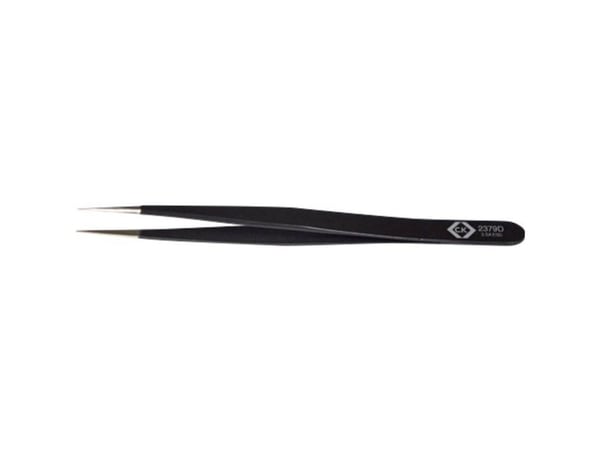 C.K. T2379D ESD-pinsett 3 SA-ESD Spiss, fin 120 mm