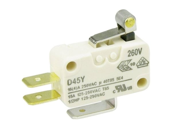 ZF Pienoiskoossa oleva vaihtokytkin D4 250 V / AC D453-V1RA 1 vaihtokytkin