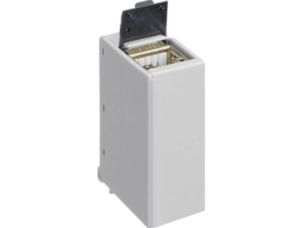 Hager ZZ45ZPH6, RJ-45, 2P, 6a, Harmaa, 18 mm, 35 mm