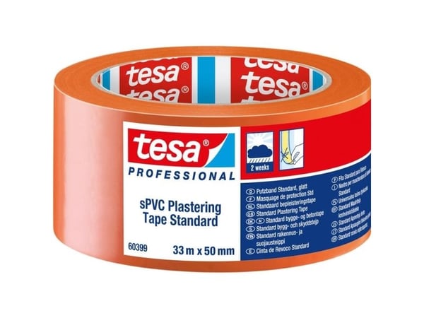 tesa SPVC 60399-00001-01 Rengasnauha tesa® Professional oranssi (L x B) 33 m x 50 mm 1 kpl 1 kpl