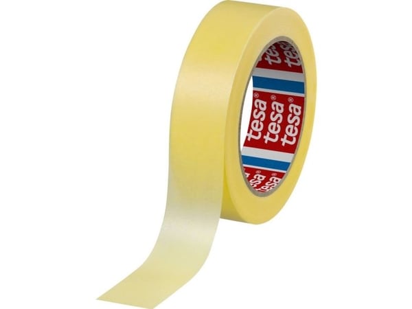 TESA 4334 - 19 mm x 50 m (04334-00000-00), gul