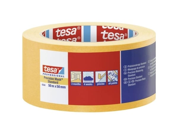 TESA Professional 4344, For generelle formål, Papir, Oransje, Metall, Plast, Gummi, Tre, Universell, Universell