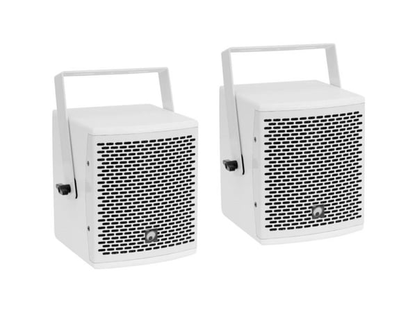 Omnitronic MOLLY-6, Full rekkevidde, Koblet med ledninger (ikke trådløs), 130 W, 150 - 20000 Hz, 8 O, Hvit