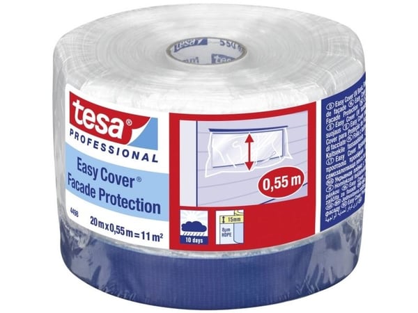 tesa 04498-00000-00 Easy Cover® beskyttelsesfolie (L x B) 20,00 m x 550,00 mm - 20 m (04498-00000-00)
