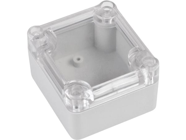 TRU COMPONENTS universal-kabinett 63 x 57 x 37 ABS-PC grå 1 stk