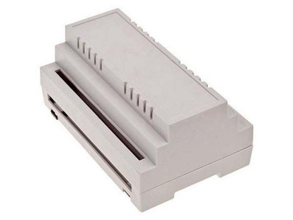 TRU COMPONENTS TC-7910908 DIN-nahkakaappi 139 x 89 x 63 ABS-V0 Grå 1 kpl