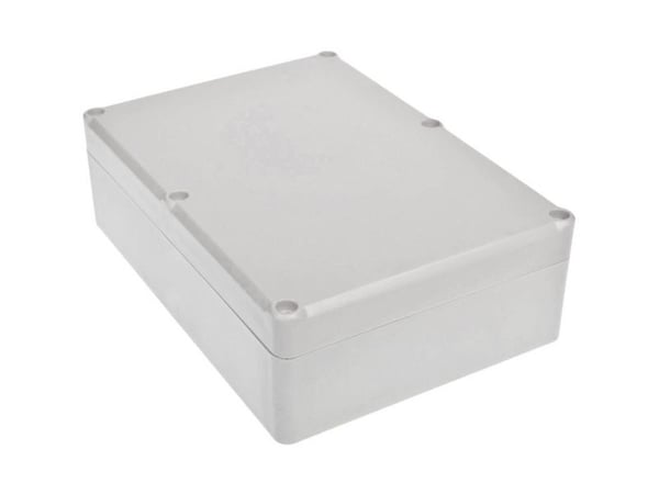 TRU COMPONENTS TC-7910900 universalkabinett 177 x 125 x 56 ABS grå (1 stk)