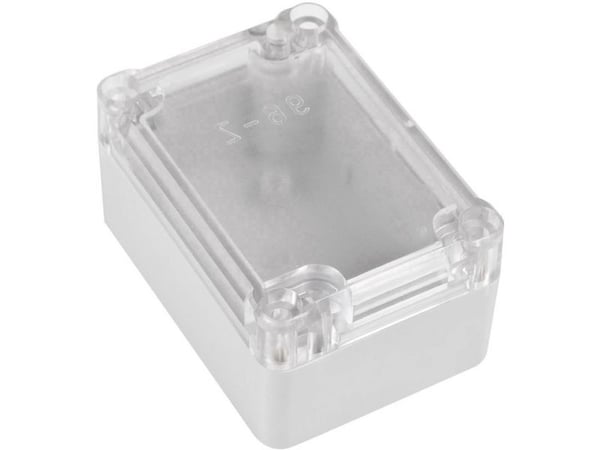 TRU COMPONENTS universal-kabinet 70 x 50 x 37 ABS-PC grå (1 stk) TC-7910844