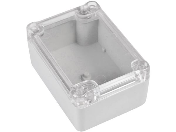 TRU COMPONENTS TC-7910812 universal-kabinett 88 x 64 x 42 mm ABS-PC lys grå, 1 stk