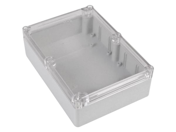 TRU COMPONENTS TC-7910964 universalkabinett 177 x 126 x 56 ABS-PC grå (1 stk)