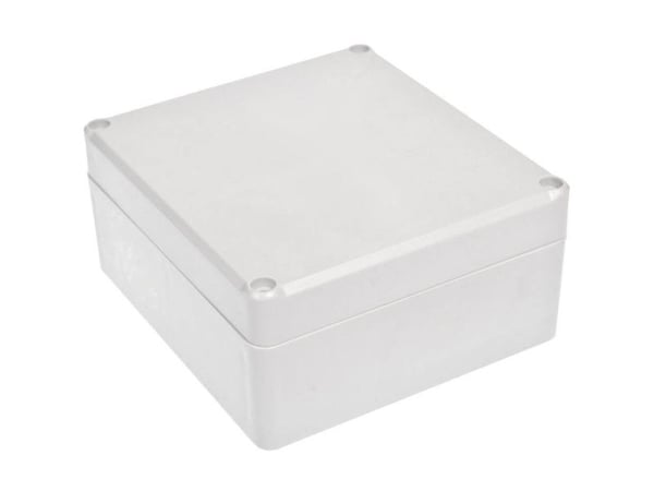 TRU COMPONENTS TC-7910716 Universalkabinet 125 x 115 x 58 ABS Grå 1 stk