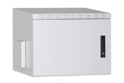 Digitus DN-19 16U-I-OD - Skap - veggmonterbar - grå, RAL 7035, pulverbelegg - 16U - 19"