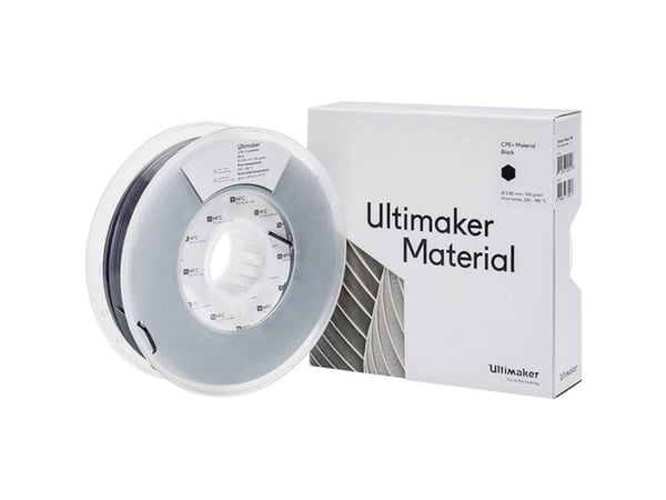 UltiMaker 1644 filament CPE+ kjemikaliebestandig 2,85 mm 700 g sort (1 stk)