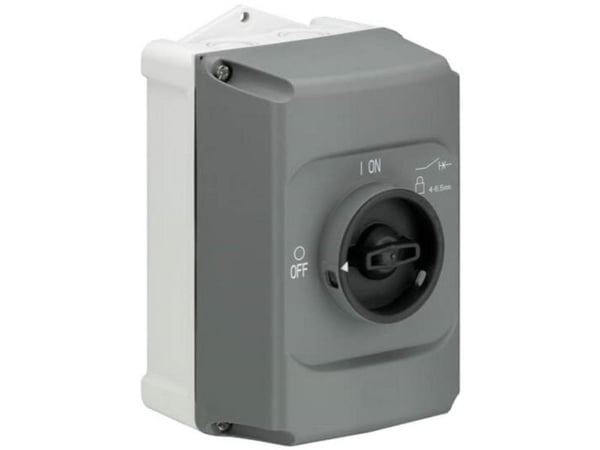 IB132-G kapsling IP65 grå
