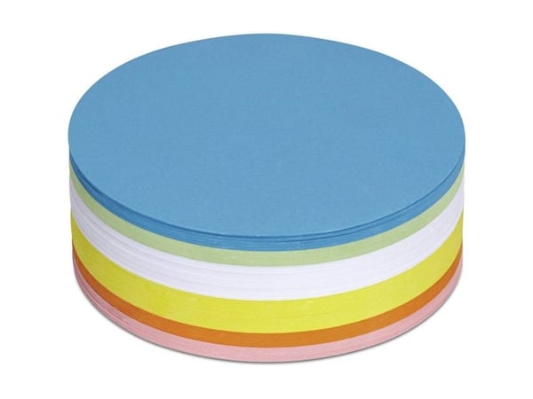 MAUL 6394799, Sininen, Vihreä, Oranssi, Punainen, Valkoinen, Keltainen, 150 g/m², 135 mm, 250 kpl