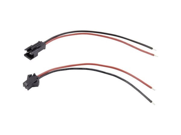 TRU COMPONENTS TC-6649240 Pistorasia, jossa on litz-johto Nappien kokonaismäärä 4 Ristikkoväli: 2,50 mm 1 sarja