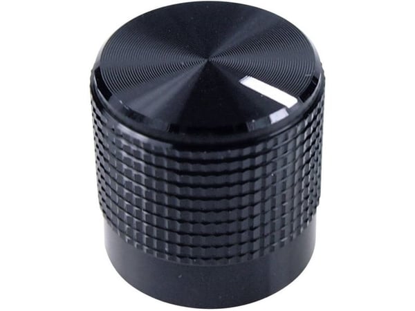 Cliff FC7223 FC7223 Drejeknap Sort (Ø x K) 15 mm x 15 mm 1 kpl 1 kpl