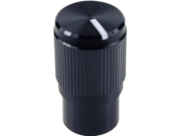 Cliff FC7257 FC7257 FC7257 Drejeknap Sort (Ø x K) 10,7 mm x 19 mm 1 stk 1 stk
