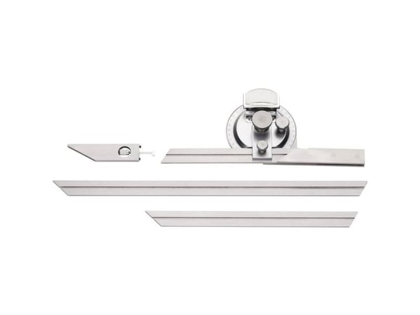 Horex 2410522-ISO vinkelmålersett kalibrert (ISO) 180° – sett med 5 stk.