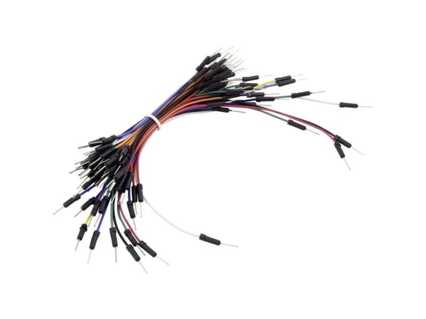 TRU COMPONENTS 98001c421 kryssledningsett flerfarget, totalt antall poler 1 (75 deler)