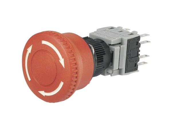 TRU COMPONENTS LAS1-BY-22TSB nödstoppknapp 1 st