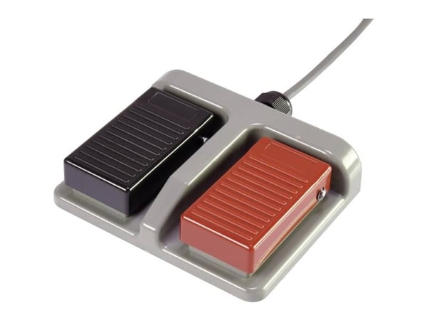 TRU KOMPONENTIT Jalkakytkin 250 V/AC 16 A 2 poljinta 2 x katkaisukosketin, 2 x kosketin 1 kpl