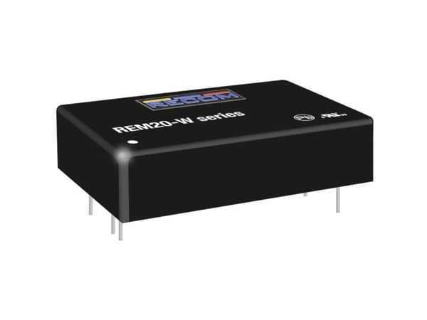 RECOM REM20-4805SW DC/DC Binary Converter 4000 mA 20 W Lähtöjen määrä: 1 x