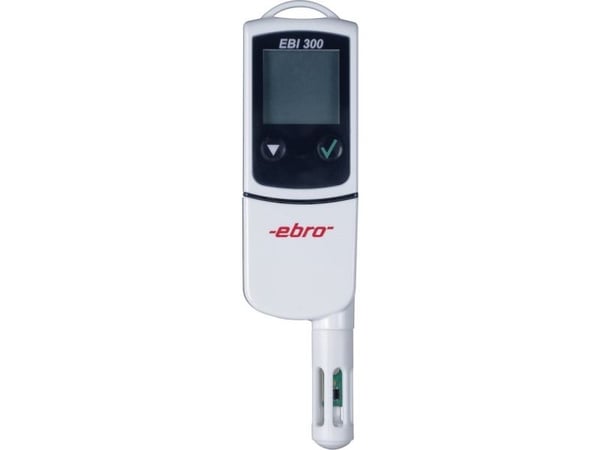 ebro 1340-6334-ISO EBI 300 TH multidatalogger, kalibrert (ISO) måler luftfuktighet & temperatur -30 til 70 °C, 0 til 100 % RF