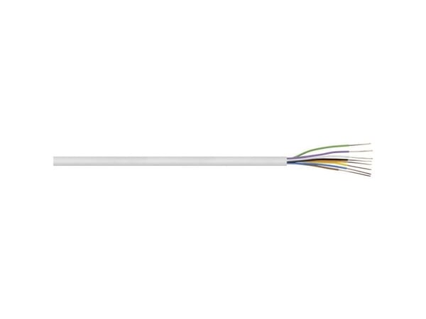 Kash 70I130 Ovikellon letkukaapeli 3 x 2 x 0,8 mm² Valkoinen 10 m