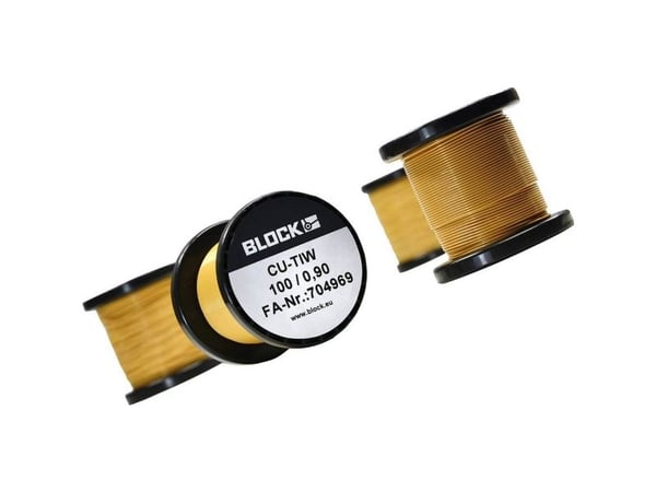 Lohko Lakeret kobbertråd Udvendig diameter (inkl. isoleringslak)=0.30 mm 114.5 m 0.10 kg 0.10 kg