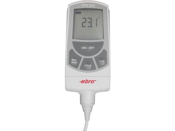 Ebro TFX 422C-60 stikktermometer (HACCP) kalibrert (ISO) måleområde temperatur -50 til 200 °C